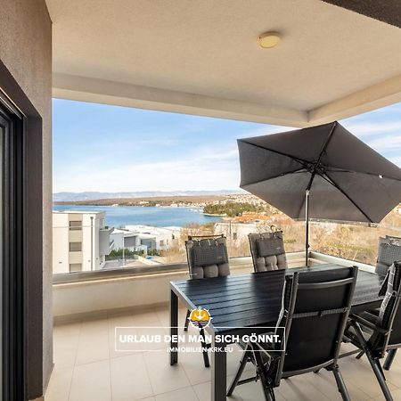Penthouse Panorama Deluxe In Malinska Daire Dış mekan fotoğraf
