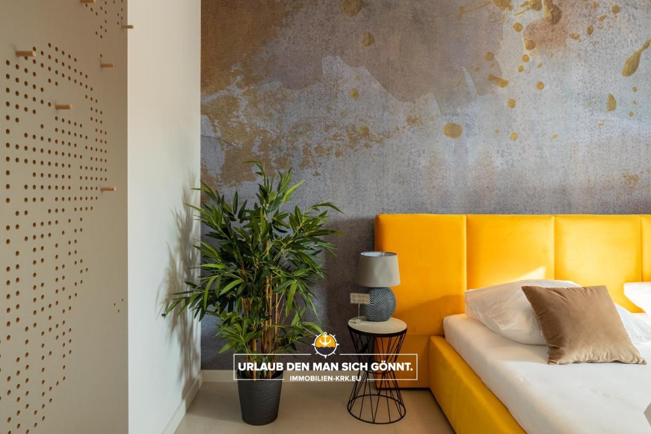 Penthouse Panorama Deluxe In Malinska Daire Dış mekan fotoğraf