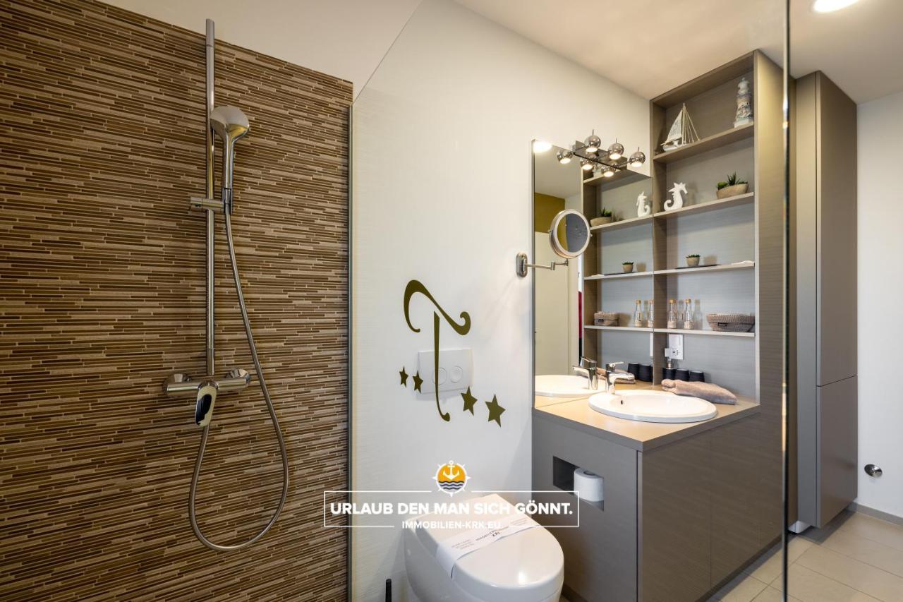 Penthouse Panorama Deluxe In Malinska Daire Dış mekan fotoğraf