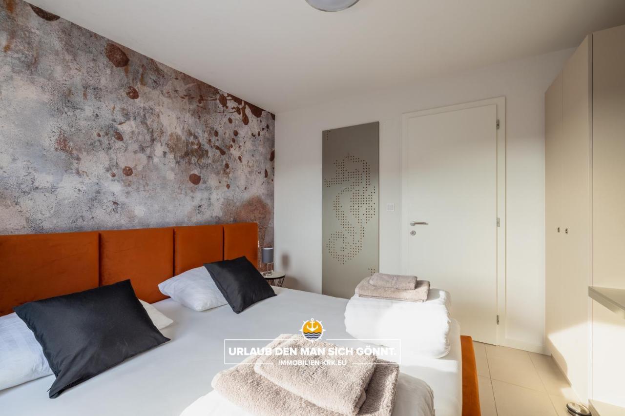 Penthouse Panorama Deluxe In Malinska Daire Dış mekan fotoğraf